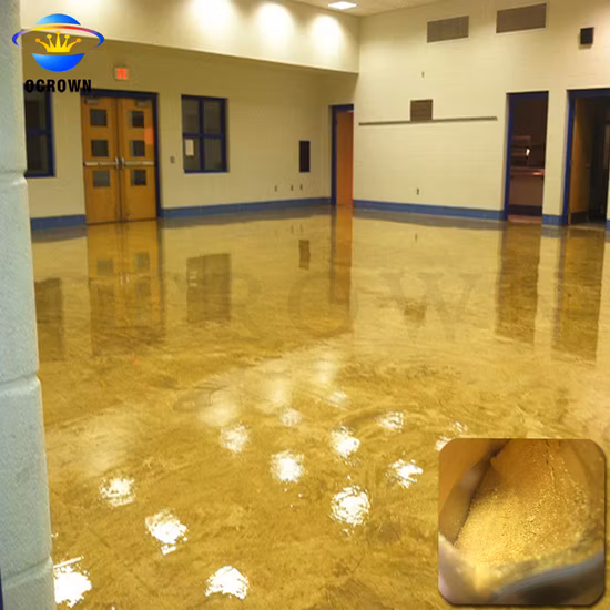 Pigmento di rivestimento per pavimenti epossidico metallico perlescente