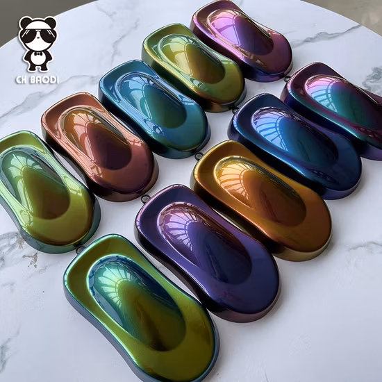 Pigmento perlato camaleonte che cambia colore per il rivestimento di vernice per auto